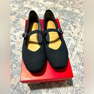 Kelly & Katie Sophi Black Mary Jane Flats